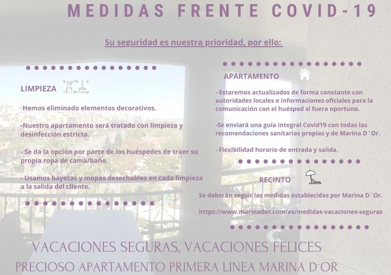 Precioso apartamento PRIMERA LINEA Marina D'or Apartamento Oropesa del Mar Exterior foto